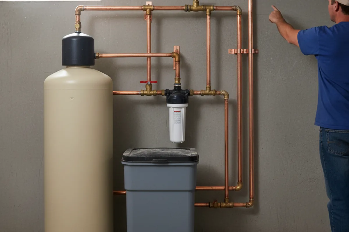 Whole-house water treatment system installed in Rosedale